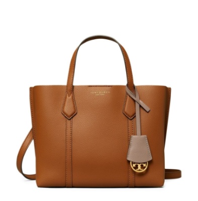 超好价！Tory Burch Perry 深棕小号手提包<br />       4.8折 ￥1483.2