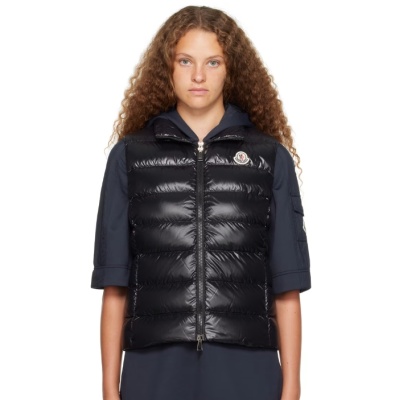 官网$1000！Moncler  Black Ghany 羽绒背心<br />       $610（约4356元）