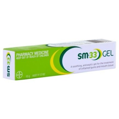 Bayer 拜耳 SM-33 口腔舒缓凝胶软膏 10g（舒缓口腔问题）<br />       8.5折 10.99澳币