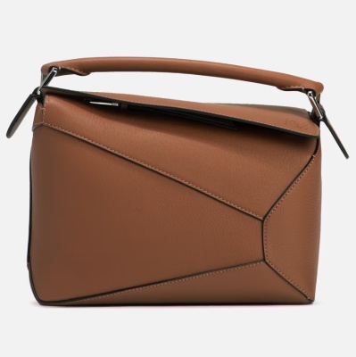 Loewe 罗意威 Puzzle 小号斜挎包 棕色<br />       5.5折 $1911（约13609元）