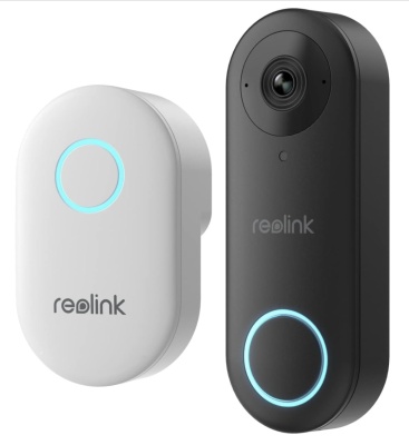 REOLINK 5MP WiFi 有线智能门铃<br />       6.3折 $69.29（约503元）