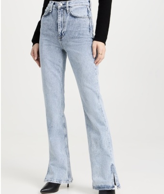 Rag & Bone Peyton 高腰牛仔裤<br />       2.3折 $59.63