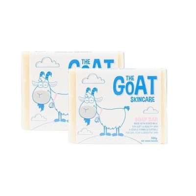 【2件装】The Goat SKincare 天然手工羊奶皂 原味 补水保湿 100g<br />       7折 5.59澳币