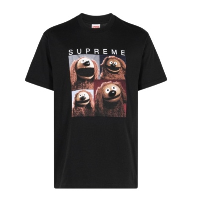 马群耀同款！Supreme Rowlf 黑色T恤<br />       ￥1028