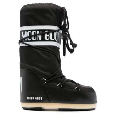 王鹤棣同款！MOON BOOT Icon 黑色高筒雪地靴<br />       ￥1160