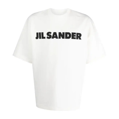 Jil Sander logo印花棉T恤<br />       7.5折 ￥1607