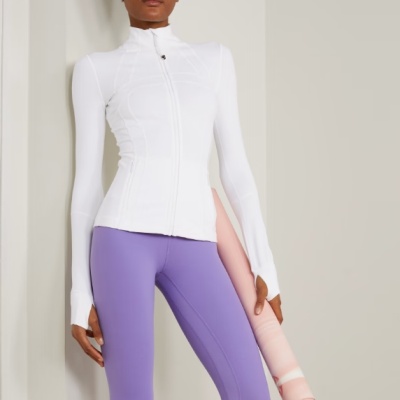 LULULEMON Define Luon 白色夹克外套<br />       8.5折 HK$833（约775.19元）