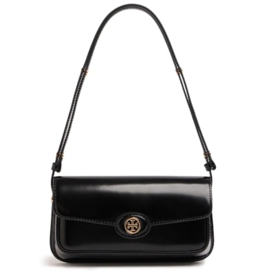 Tory Burch E/W Robinson 磨砂皮革单肩包<br />       6折 €224.4（约1839.03元）