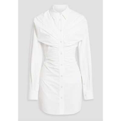 欧阳娜娜、阿Sa同款！Alexander Wang 白色衬衫裙<br />       3折 $239（约1725.48元）