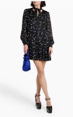 DVF Akila 系带印花钢丝迷你连衣裙<br />&nbsp;&nbsp;&nbsp;&nbsp;&nbsp;&nbsp;&nbsp;1.5折&nbsp;$74（约533.88元）