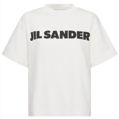 Jil Sander 迪丽热巴同款 Logo T恤<br />       6折 €172（约1415.61元）