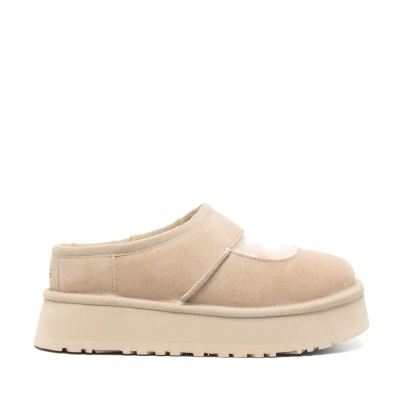 张元英同款！UGG 沙米色毛绒玛丽珍鞋<br />       4.4折 ¥536