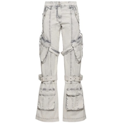 Acne Studios 棉质斜纹工装裤<br />       3.2折 €286.4（约2359.99元）