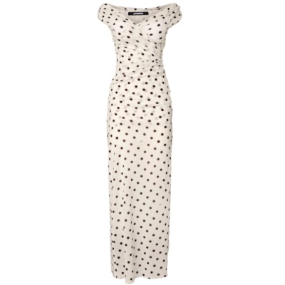 Jacquemus La Robe Rita Longue 波点连衣裙<br />       5折 €450（约3698.59元）