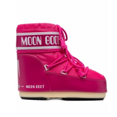 Moon Boot logo印花系带雪靴<br />       6.4折 ¥1011