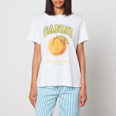 GANNI 桃子印花T恤<br />       6.3折 £72.9（约706.75元）