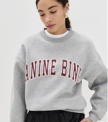Anine Bing Spencer 卫衣<br />       5.6折 $112（约805.67元）