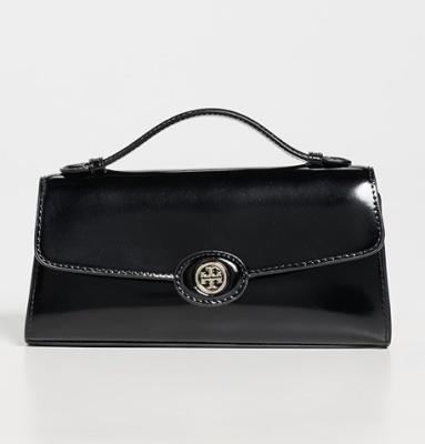Tory Burch Mini Robinson Spazzolato 单手柄小包<br />       5.3折 $172.2（约1239.41元）