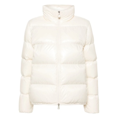 00码好价！Moncler Abbadia 白色羽绒服<br />       9折 ¥7317