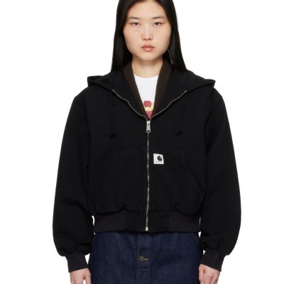 Carhartt Work In Progress 卡哈特经典美式工装风格拉链卫衣<br />       4.6折 $129（约927.45元）
