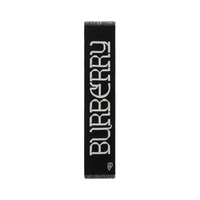 Burberry 巴宝莉 logo嵌花羊毛围巾<br />       6.1折 HK$2029（约1859.38元）