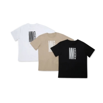 MM6 Maison Margiela 马吉拉大童款logo印花T恤 3件装<br />       4.8折 ¥909