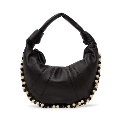 Lemaire 黑色串珠Mini Fortune 可颂包<br />       4.2折 $878（约6321.78元）