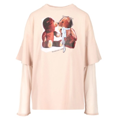 欧阳娣娣同款！Acne Studios 假两件T恤<br />       7折 $386.53（约2779.92元）