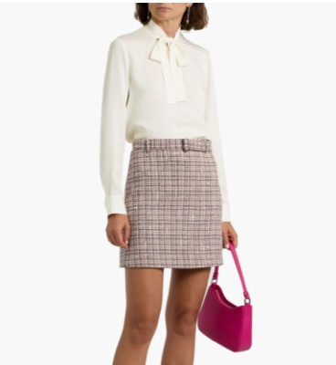 Theory  真丝领结女衬衫<br />       2.9折 $94.08（约675.78元）