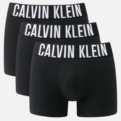 Calvin Klein Intense Power 黑色平角内裤 3条装<br />       7折 £31.5（约305.66元）