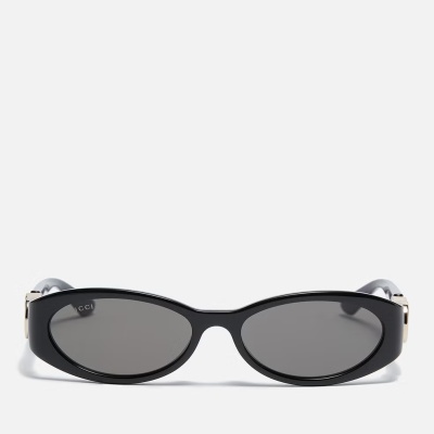 GUCCI 古驰椭圆镜框墨镜<br />       7折 £189（约1833.94元）