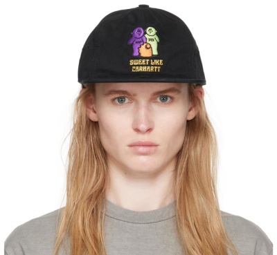 Carhartt Work In Progress 黑色 Gummy 棒球帽<br />       4折 $26（约186.2元）