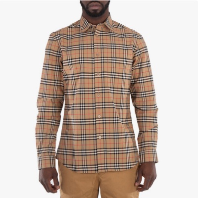 丹尼尔类似款！Burberry 格纹衬衫<br />       3.1折 $199.95（约1426.28元）