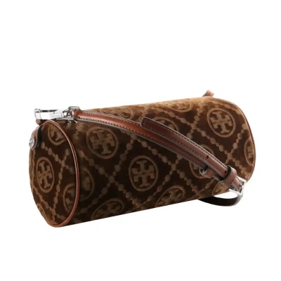 港站定价优势 Tory Burch 经典logo圆柱形手提包<br />       9折 HK$2323.8（约2136.27元）