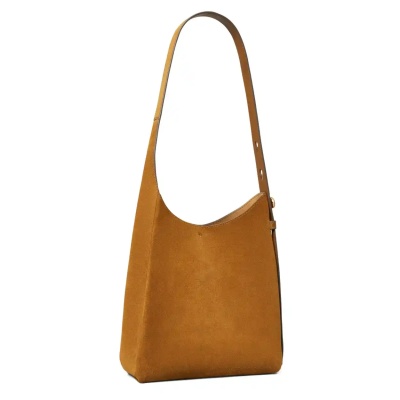 Tory Burch 汤丽柏琦 Romy 小号绒面皮手提包<br />       9折 ¥2699.1