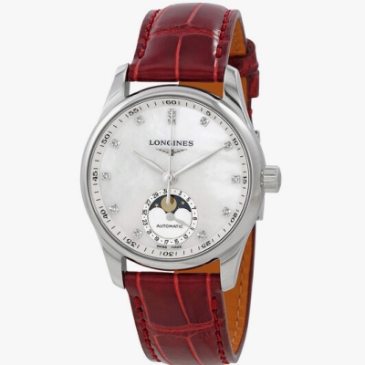 秀智同款！Longines Master 自动钻石女士腕表<br />       7折 $2450（约17493.98元）