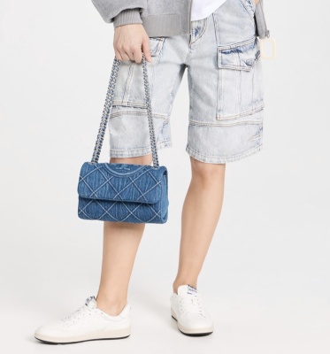 Tory Burch Fleming Soft 牛仔包包<br />       6.3折 $332.64（约2373.95元）