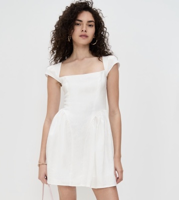 Reformation Oaklyn Linen 连衣裙<br />       4.5折 $89.1（约634.07元）