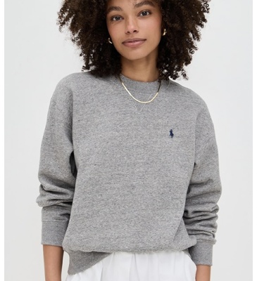 Polo Ralph Lauren 灰色卫衣<br />       7.5折 $111（约787.46元）