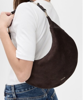 ANINE BING Kate Hobo 麂皮腋下包<br />       7.5折 $375（约2660.32元）