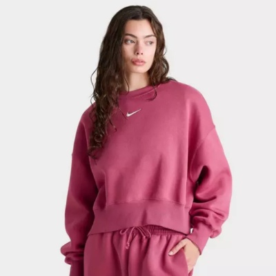 Nike 耐克 莓果色圆领卫衣<br />&nbsp;&nbsp;&nbsp;&nbsp;&nbsp;&nbsp;&nbsp;6.4折&nbsp;$45（约318.12元）