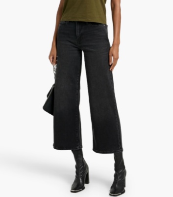 FRAME Le Pixie Slim Palazzo 高腰阔腿九分牛仔裤<br />&nbsp;&nbsp;&nbsp;&nbsp;&nbsp;&nbsp;&nbsp;2.7折&nbsp;$72.6（约512.42元）