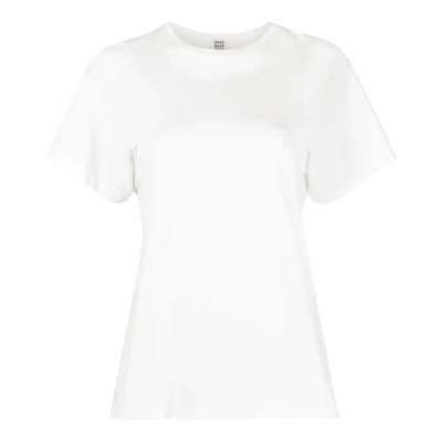 XS/S码好价！Toteme 白色短袖T恤<br />&nbsp;&nbsp;&nbsp;&nbsp;&nbsp;&nbsp;&nbsp;3折&nbsp;¥272