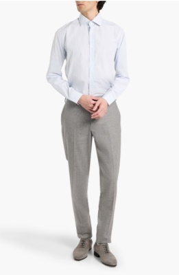 DUNHILL 条纹棉府绸衬衫<br />&nbsp;&nbsp;&nbsp;&nbsp;&nbsp;&nbsp;&nbsp;5折&nbsp;$175（约1229.55元）