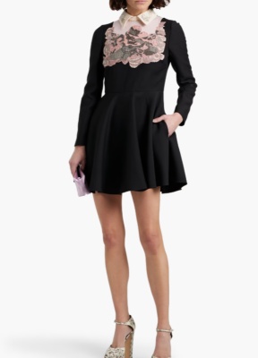 VALENTINO GARAVANI 真丝混纺绉纱迷你连衣裙<br />&nbsp;&nbsp;&nbsp;&nbsp;&nbsp;&nbsp;&nbsp;3折&nbsp;$1797（约12565.7元）