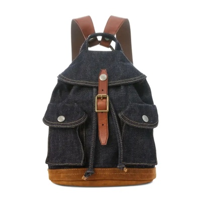 Ralph Lauren RRL 拉夫劳伦 Riley 小号牛仔双肩包<br />&nbsp;&nbsp;&nbsp;&nbsp;&nbsp;&nbsp;&nbsp;¥3690