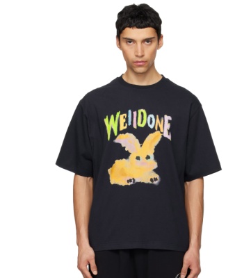 We11done  兔子印花T恤 深蓝色<br />&nbsp;&nbsp;&nbsp;&nbsp;&nbsp;&nbsp;&nbsp;8.5折&nbsp;$153（约1057.17元）