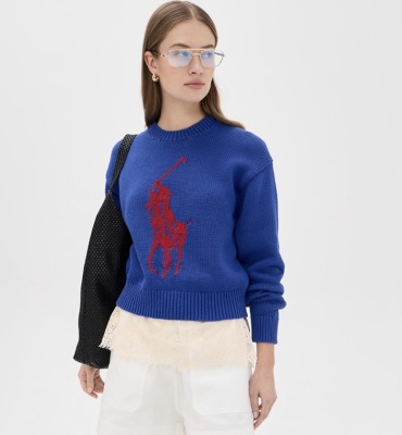 Polo Ralph Lauren Logo 针织衫<br />&nbsp;&nbsp;&nbsp;&nbsp;&nbsp;&nbsp;&nbsp;8折&nbsp;$238.4（约1645.63元）