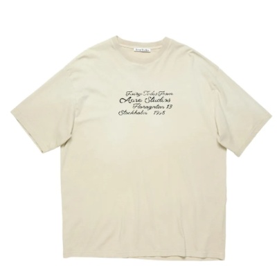 Acne Studios 图案印花T恤<br />&nbsp;&nbsp;&nbsp;&nbsp;&nbsp;&nbsp;&nbsp;6折&nbsp;¥1801