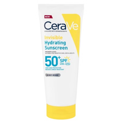 CeraVe 隐形保湿防晒霜 SPF 50 75ml<br />&nbsp;&nbsp;&nbsp;&nbsp;&nbsp;&nbsp;&nbsp;8折&nbsp;£11.2（约103.49元）